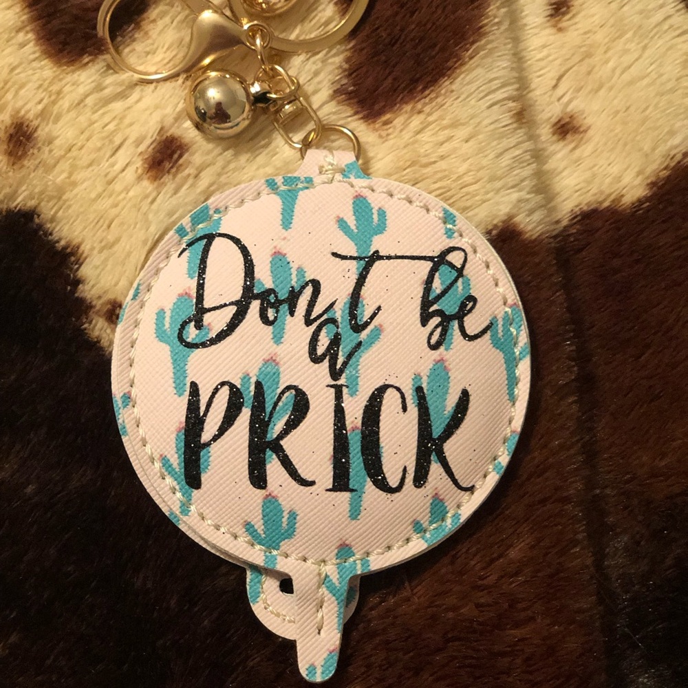 🌵Cactus Prick Double Mirror Keychain🌵